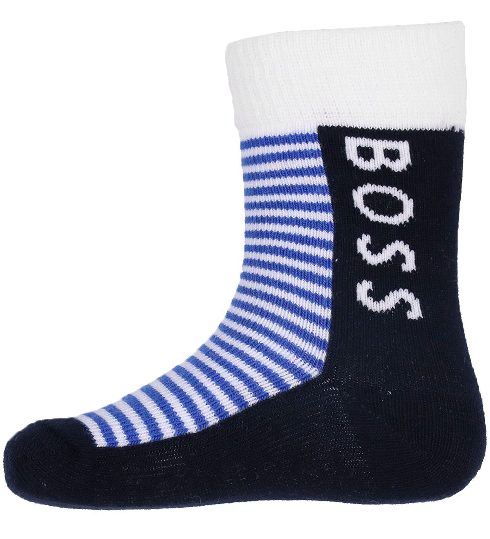 BOSS Socken - Navy m. Streifen
