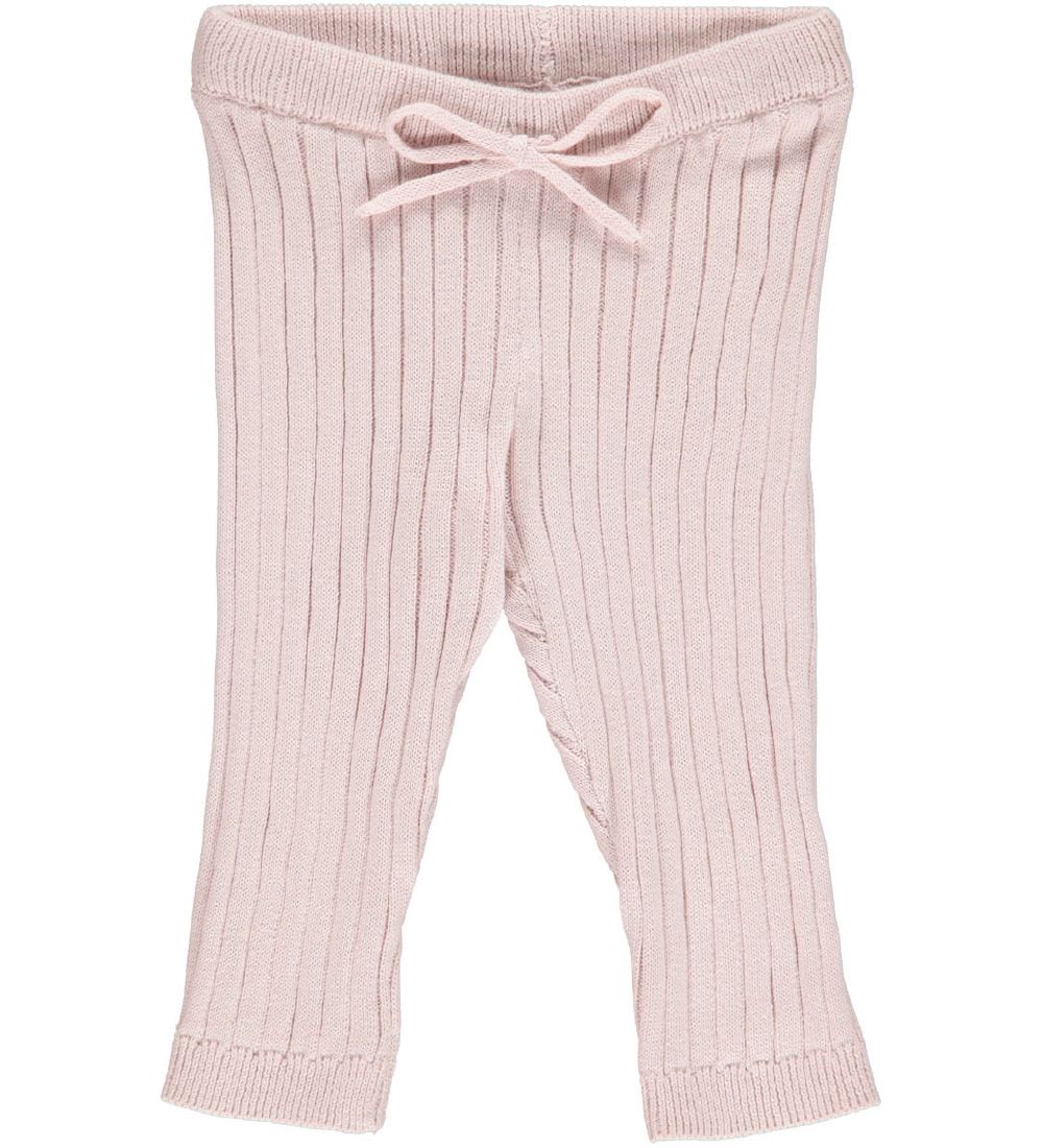 Msli Trousers - Knitted - Baby - Rose Moon