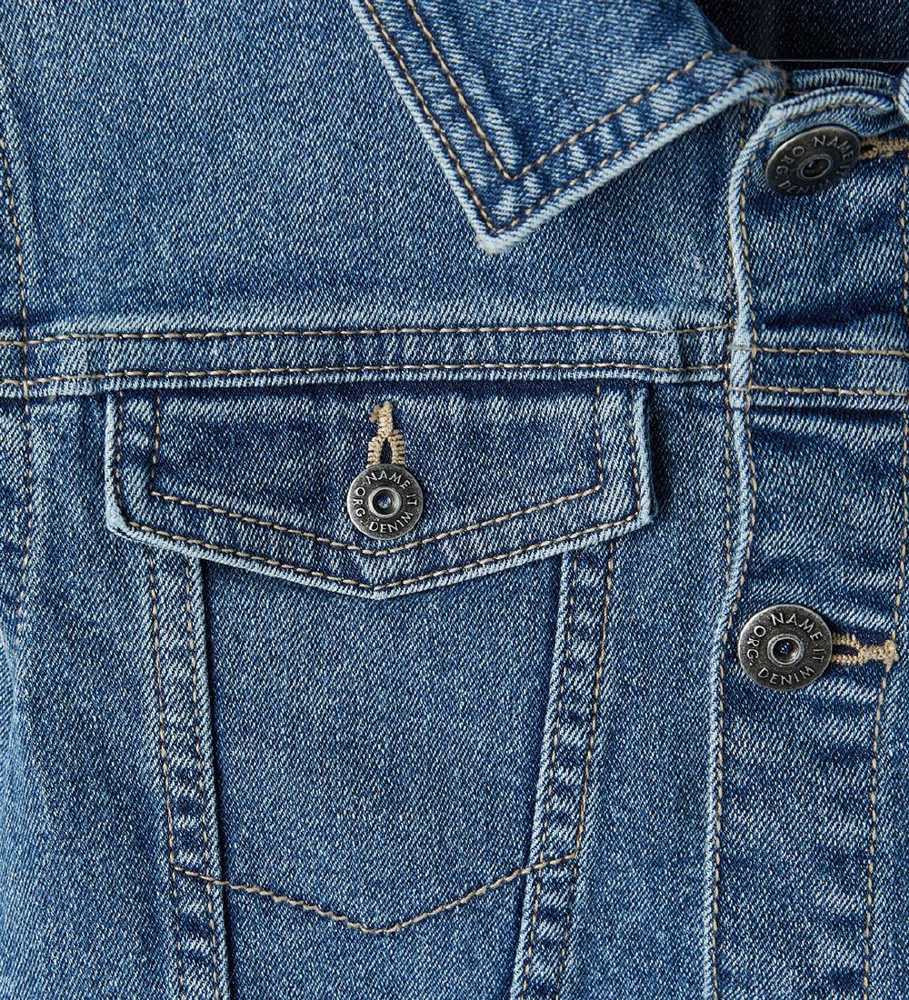 Name It Denim Jacket - Noos - NkmJack - Medium+ Blue Denim