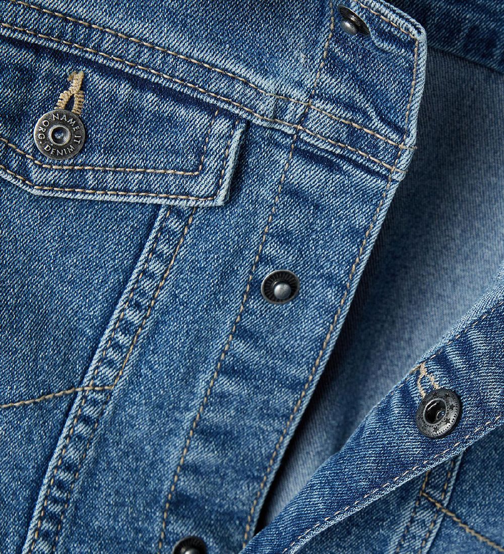 Name It Denim Jacket - Noos - NkmJack - Medium+ Blue Denim