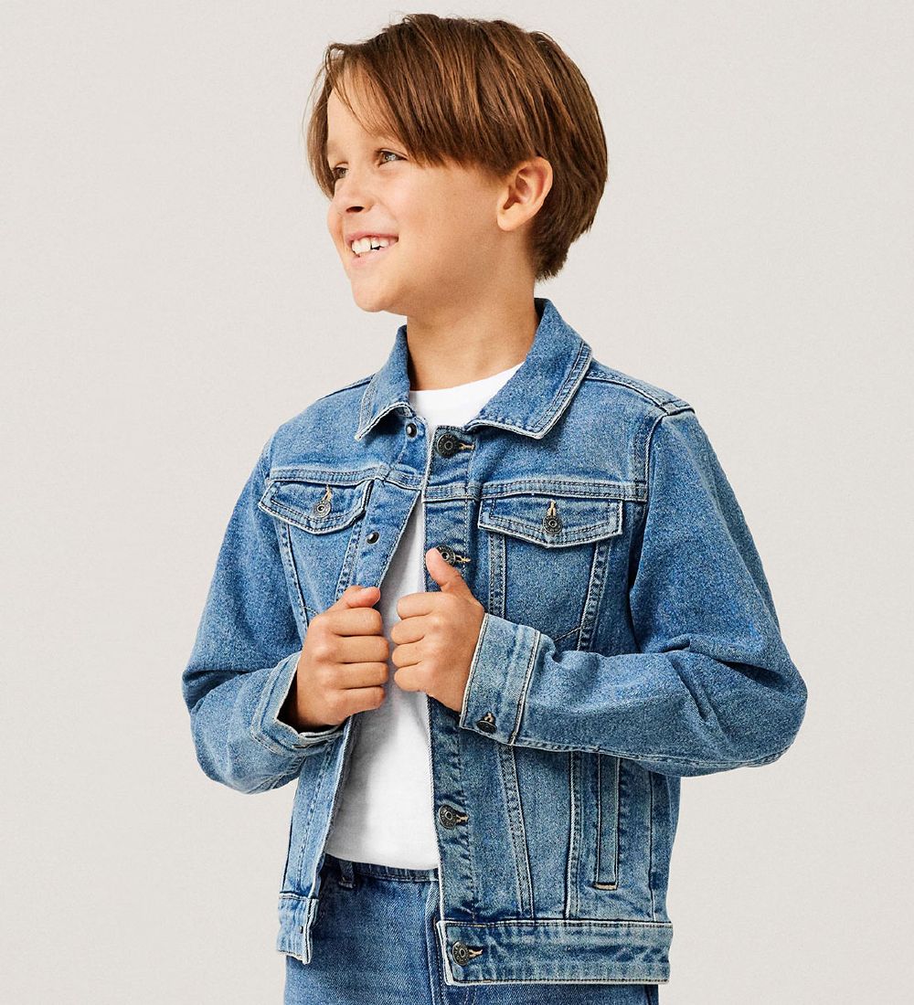 Name It Denim Jacket - Noos - NkmJack - Medium+ Blue Denim