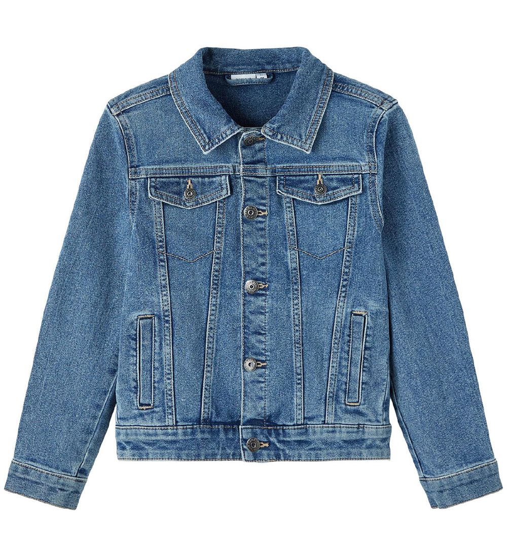 Name It Denim Jacket - Noos - NkmJack - Medium+ Blue Denim