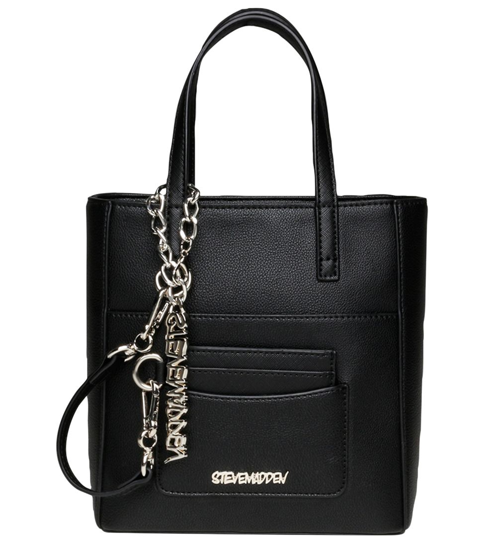 BRITTA Bag Black Shoulder Bag | Women's Black Puff Quilted Shoulder Bag – Steve  Madden