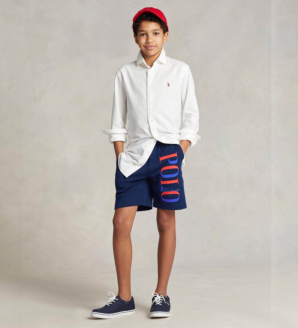 Shorts en Molleton Polo Ralph Lauren - Classiques II - Marine av