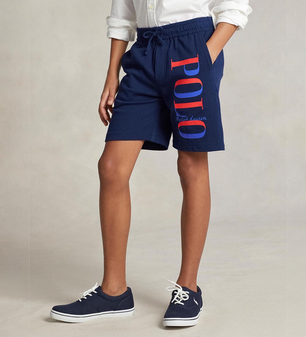Shorts en Molleton Polo Ralph Lauren - Classiques II - Marine av