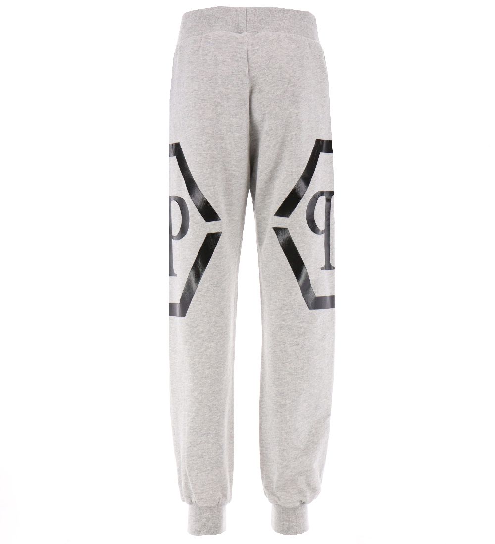 Philipp Plein Jogginghosen - Grau Meliert m. Schwarz