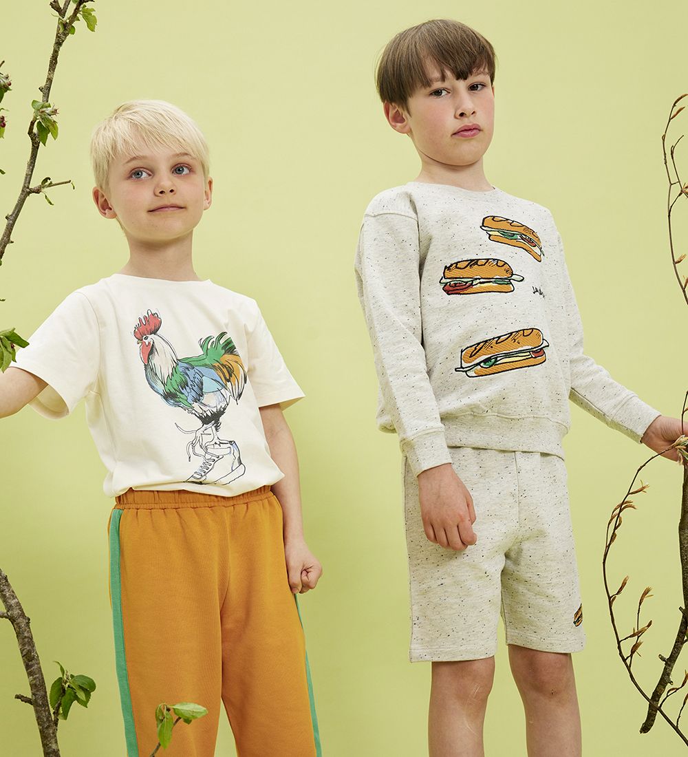 Soft Gallery T-shirt - SgJi - Rooster - Gardenia
