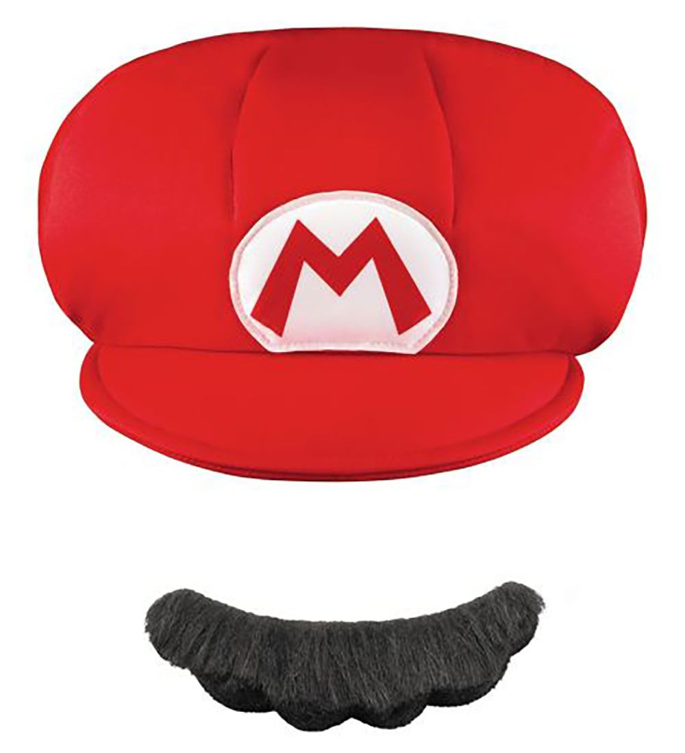 Disguise Costume - Mario Hat & Mustache