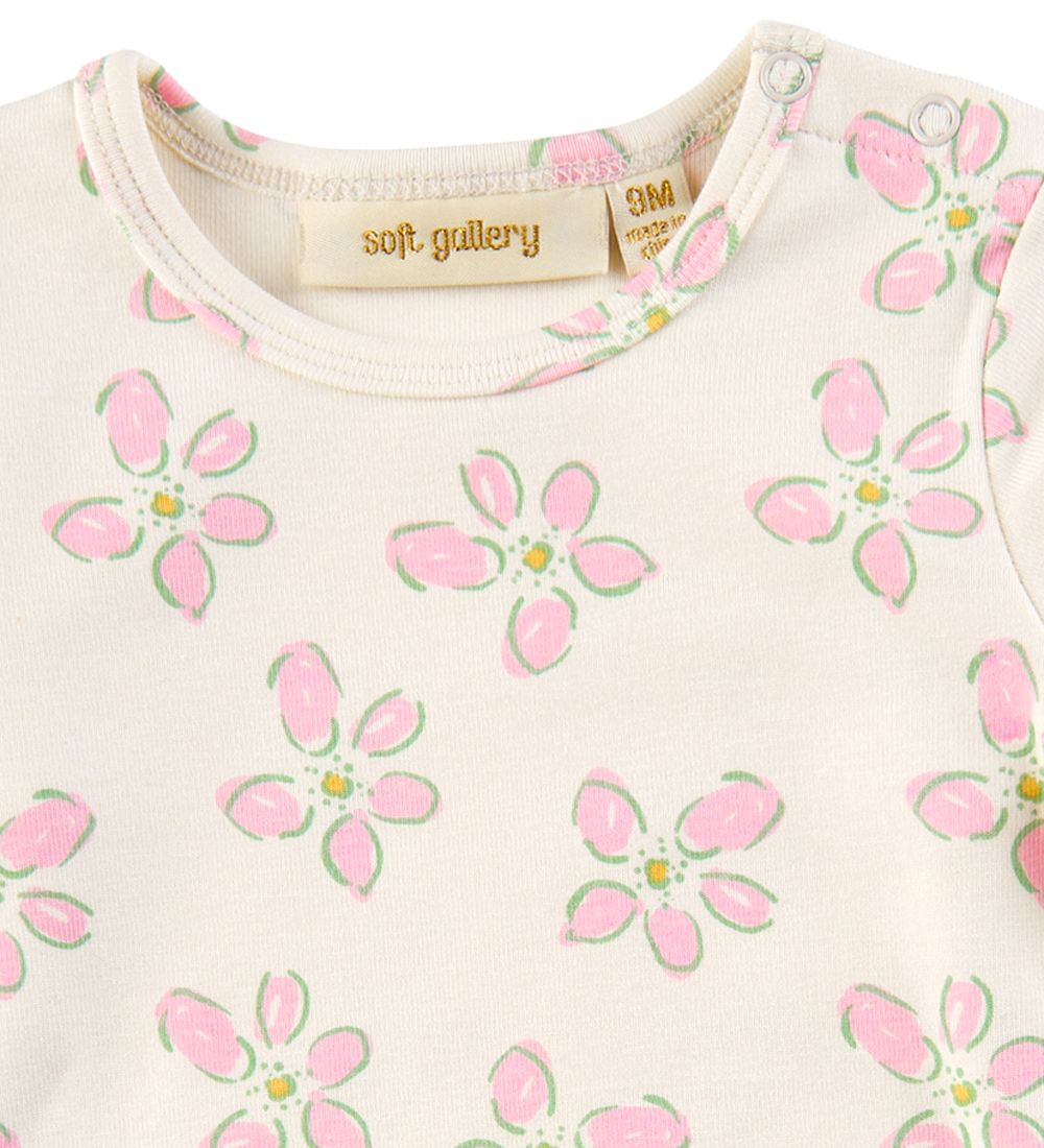Soft Gallery Romper l/s - SgGalileo - Spring - Gardenia AOP