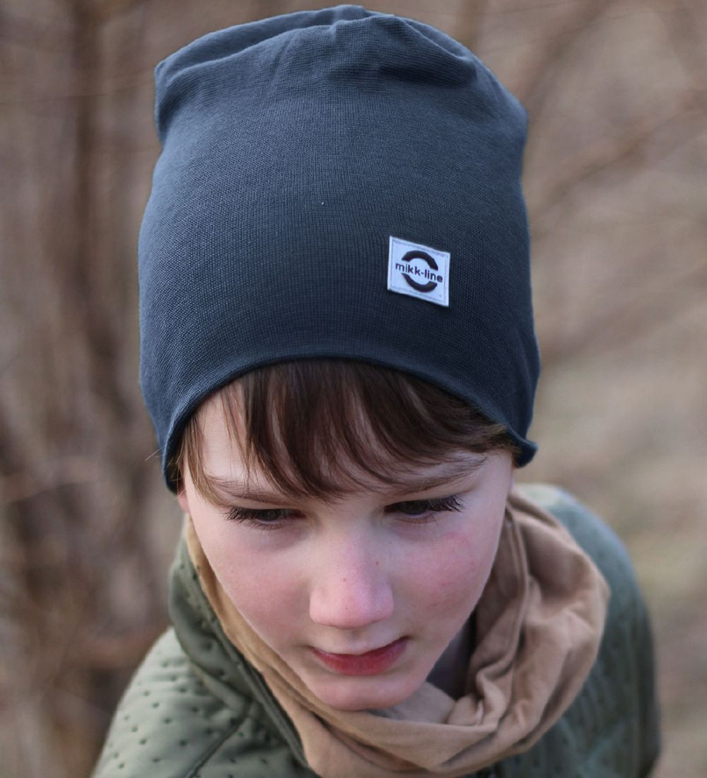Mikk-Line Beanie - 2-layer - Blue Nights