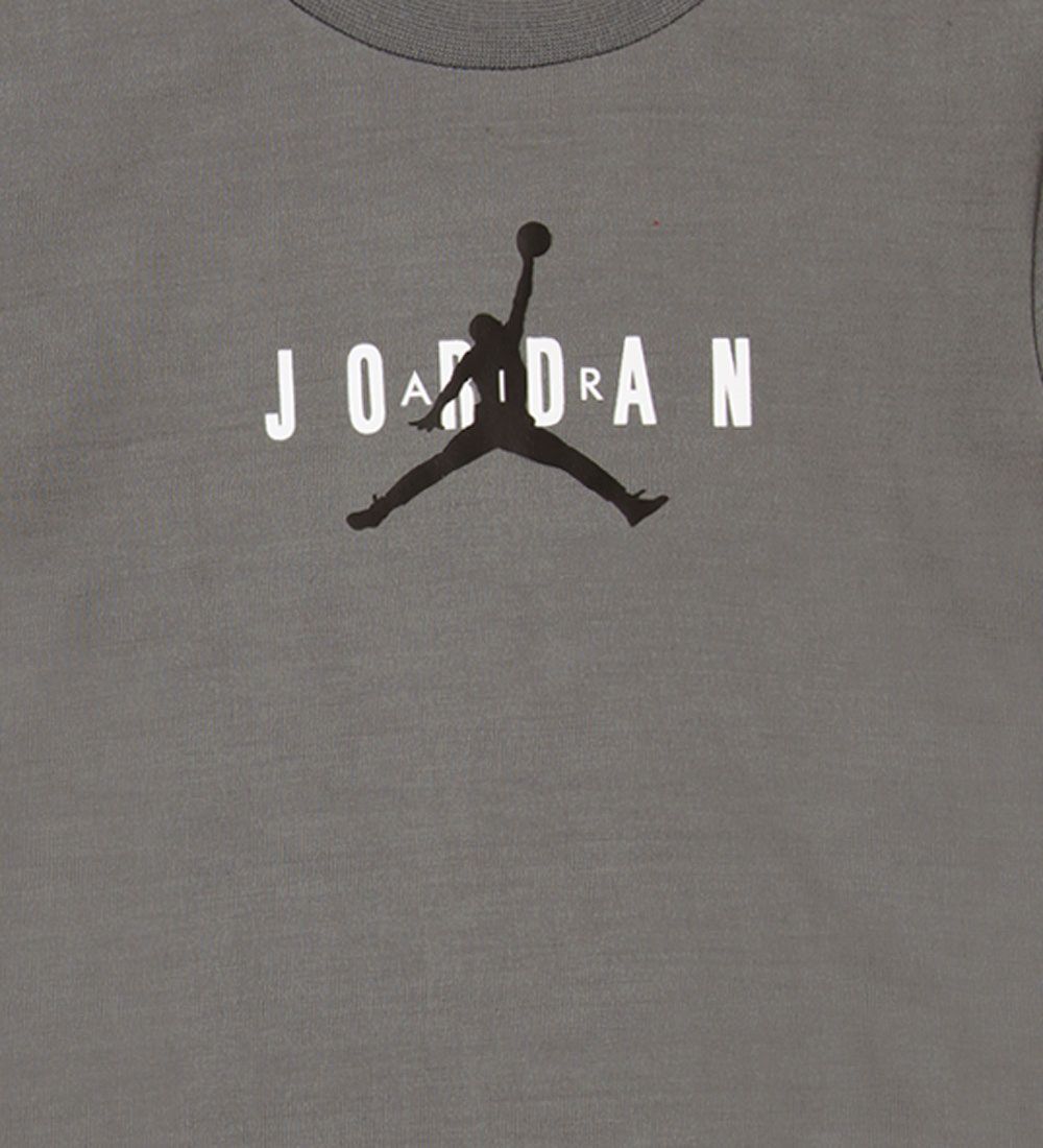 Jordan T-shirt/Sweat Shorts - Smoke Grey