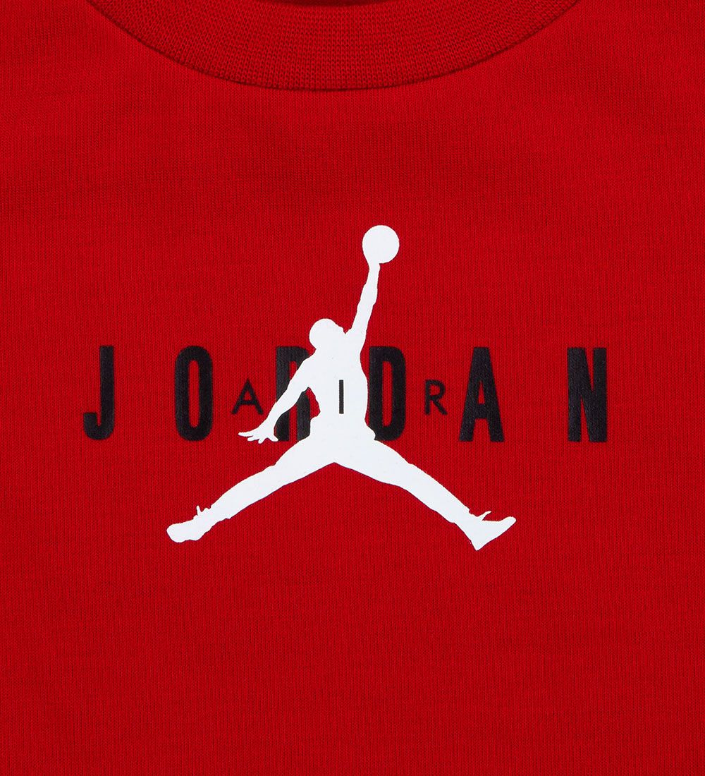 Jordan T-shirt/Sweat Shorts - Gym Red