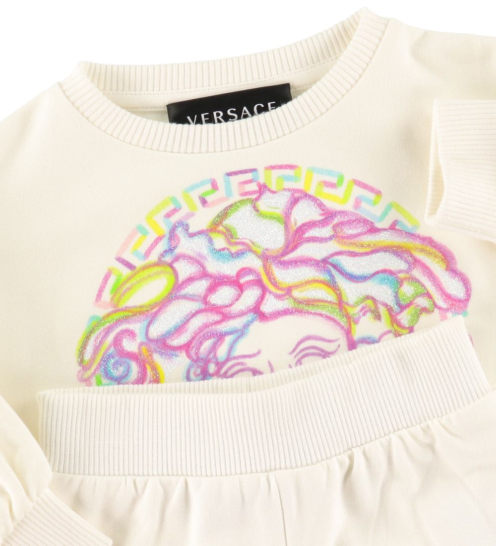 Ensemble de Jogging Versace - Blanc av. Logo