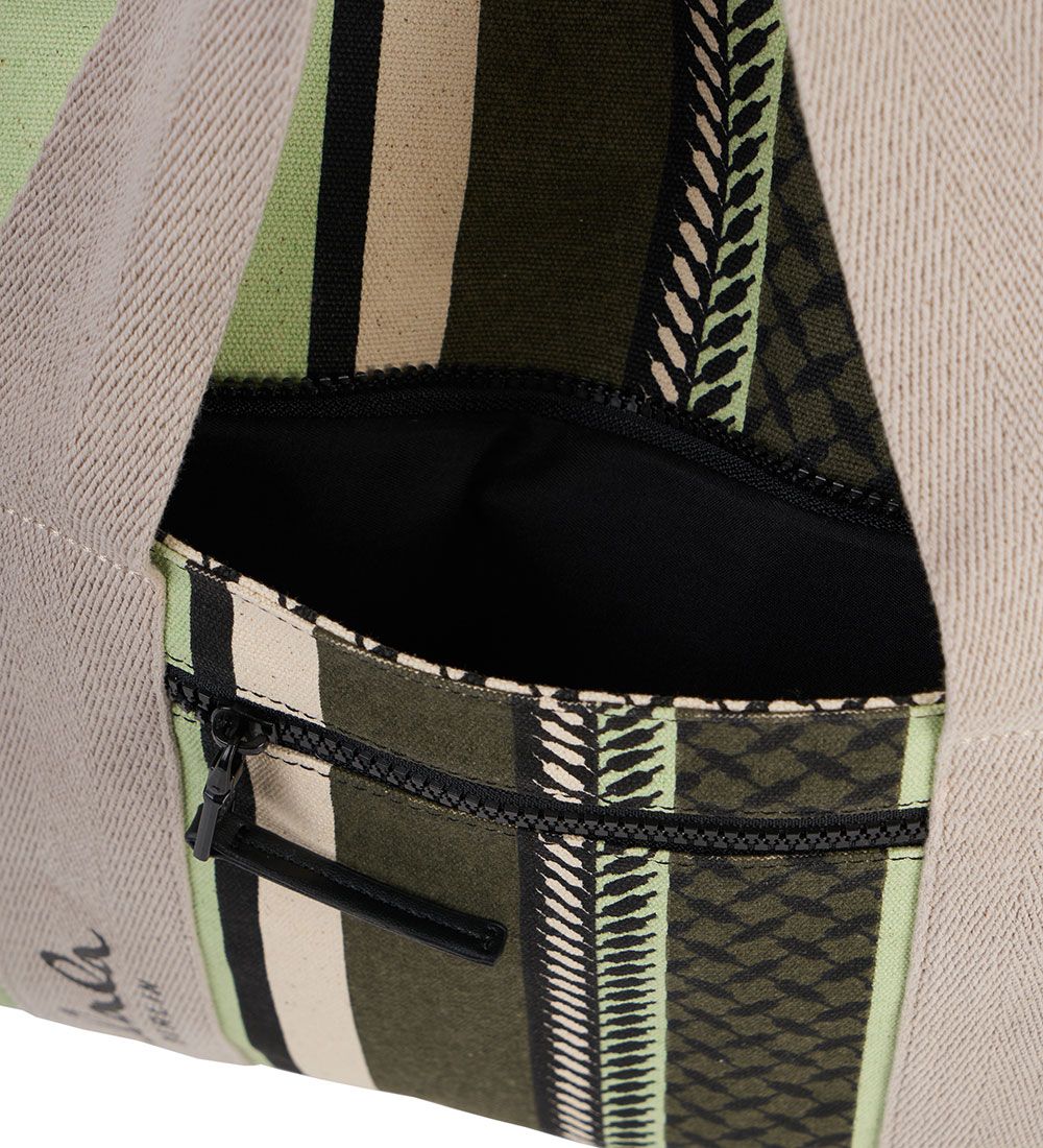Lala Berlin Beutel - Big Bag Muriel 2.0 - Mehrfarbige Avocado