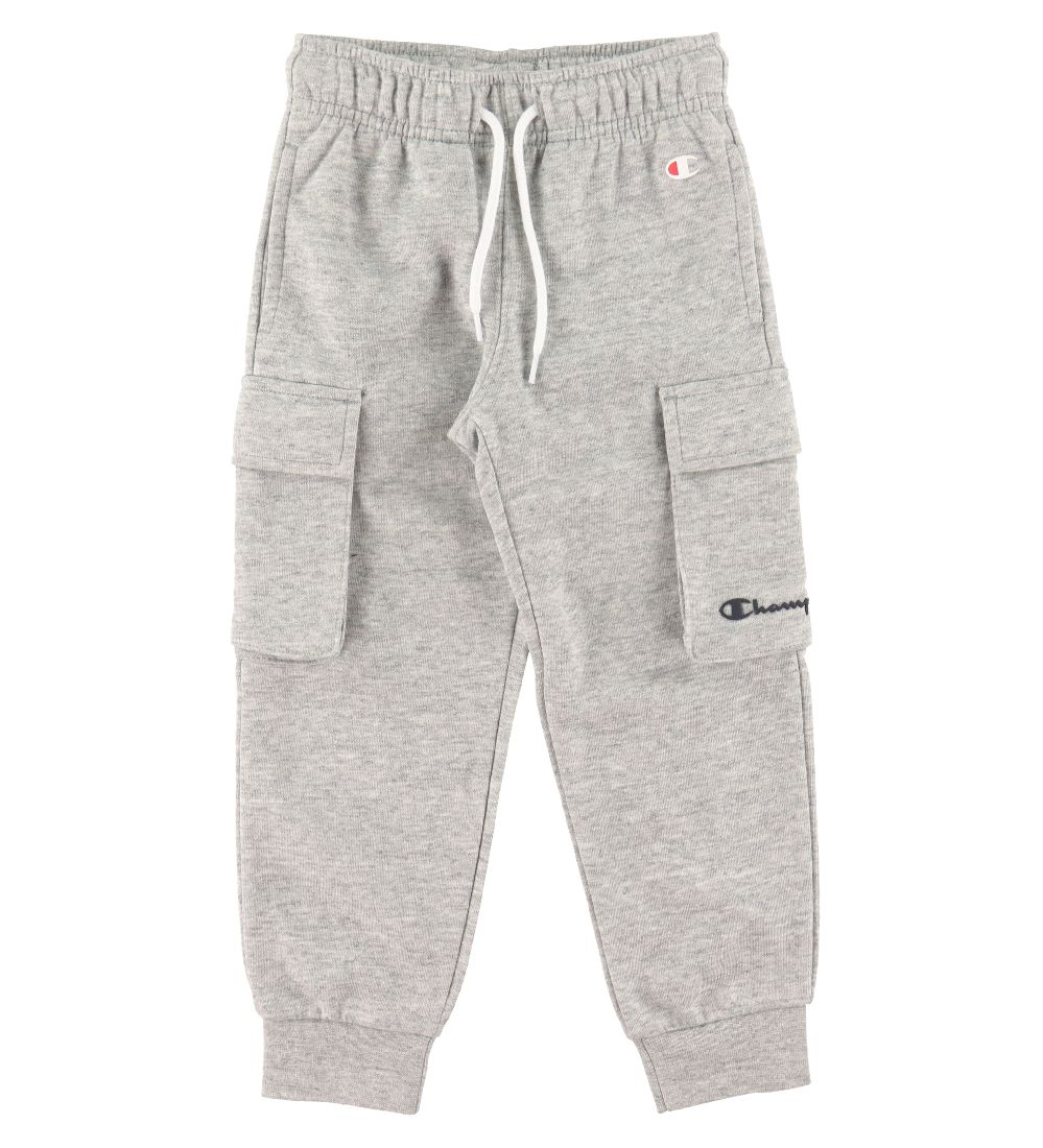 Champion Sweatpants - Cargo - Grey » Fast and Cheap Shipping