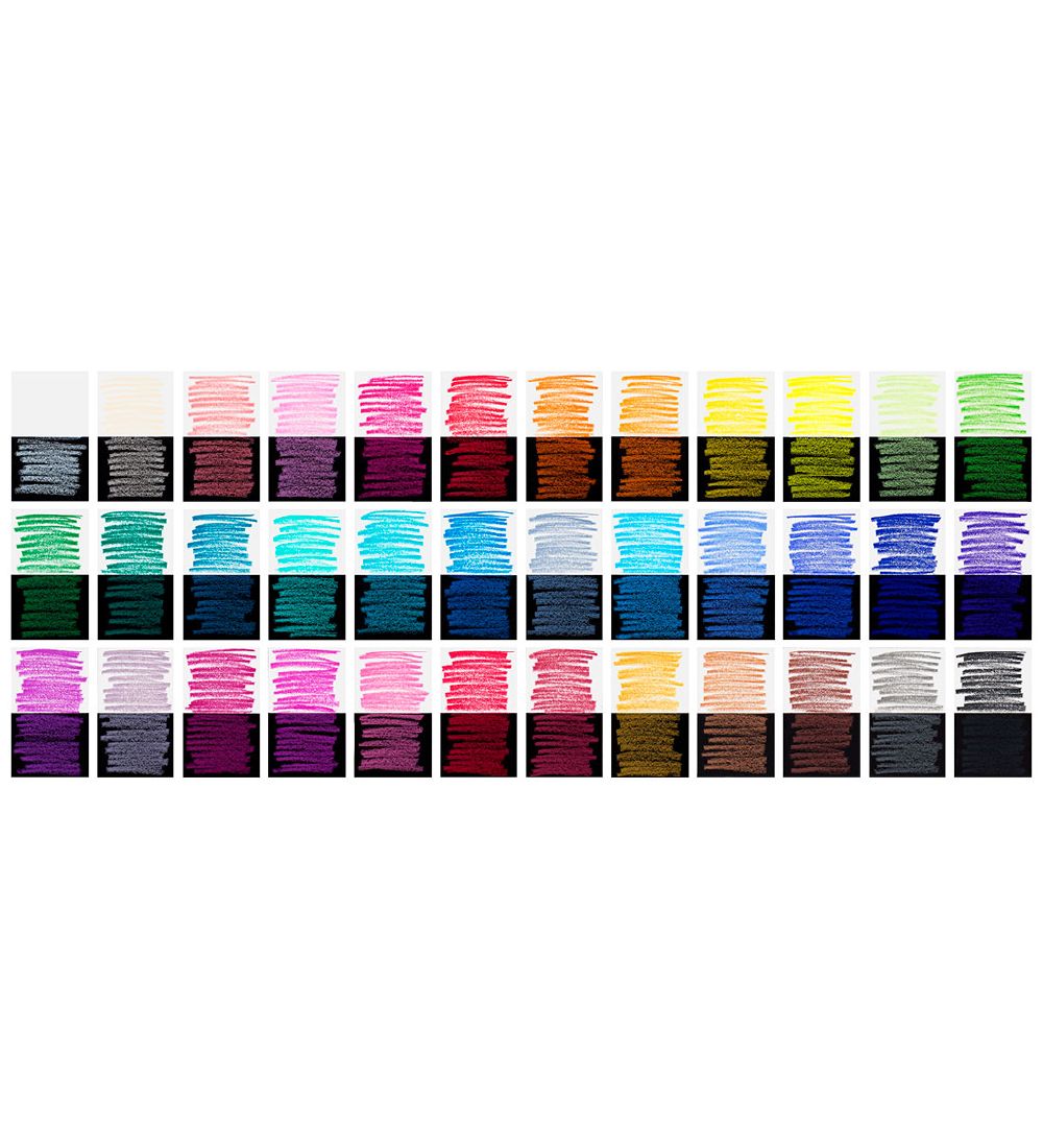 Faber-Castell Crayons de couleur - 36 pces - Triangulaire - Mult