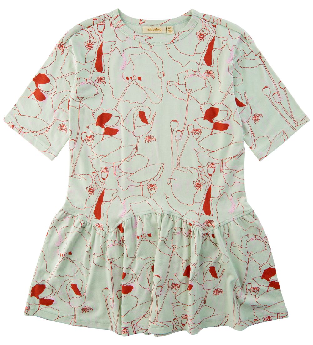 Soft Gallery Kleid - SgLinny - Poppy - Misty Jade