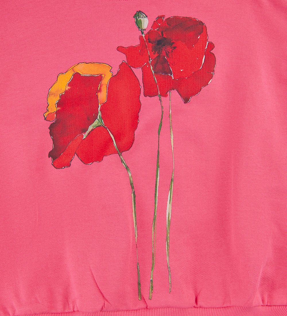 Soft Gallery Sweatshirt - 3/4 sleeves - SgGeneva - Camelia Rose
