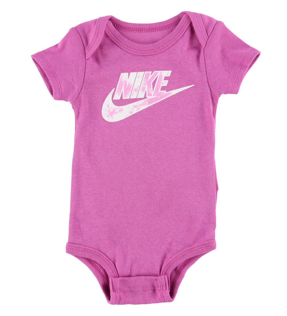 Nike Gift Box - Bodysuit s/s/Beanie/Socks/Blanket - Active Fuchs