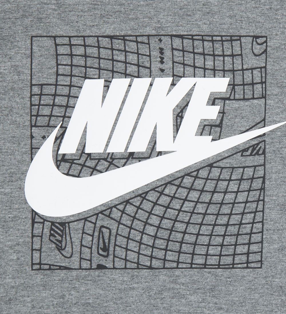 Nike Shorts Set - T-shirt/Shorts - Black/Grey