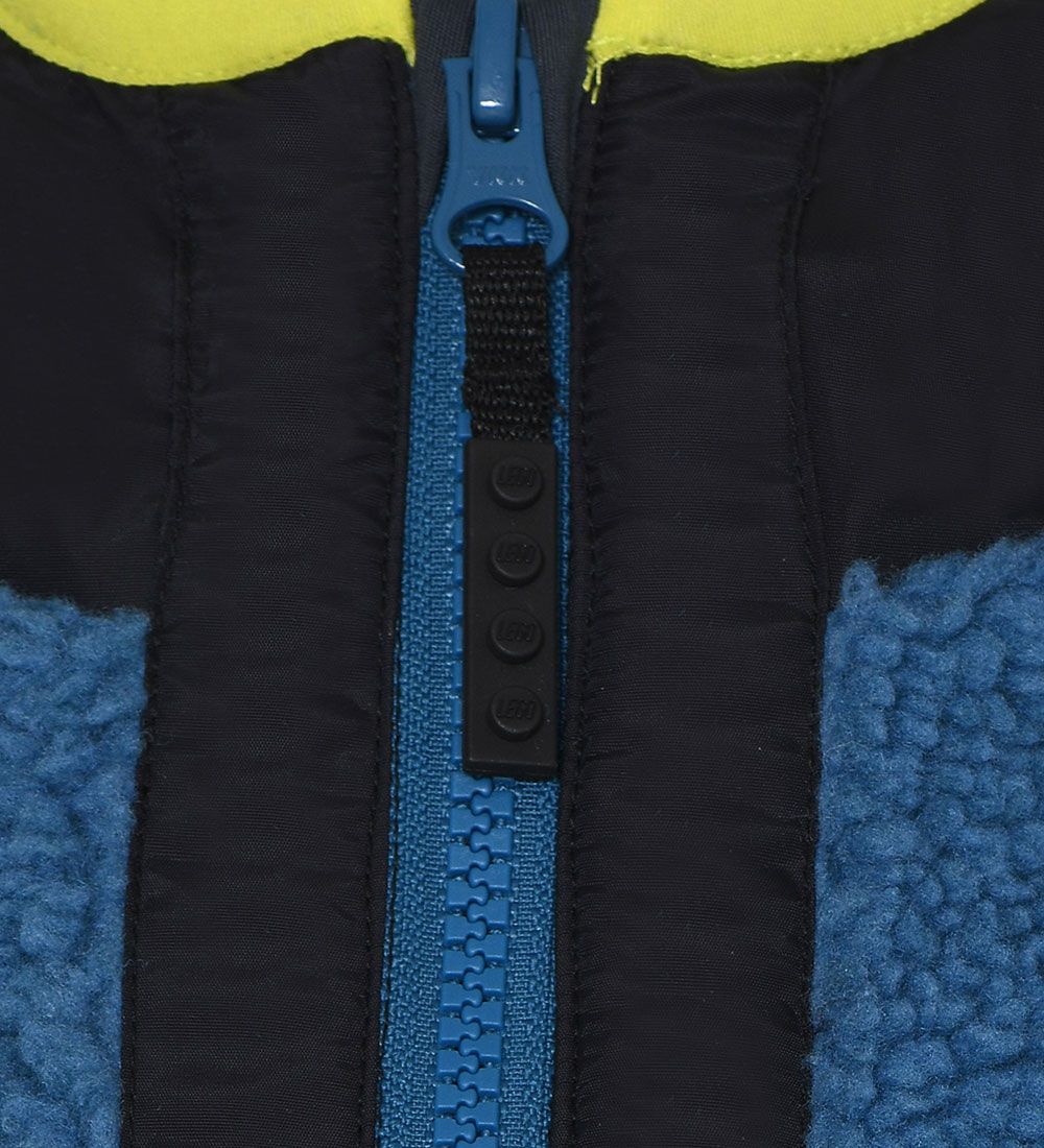 LEGO Wear Hoodie - Teddy Fleece - LWSky 710 - Dusty Blue