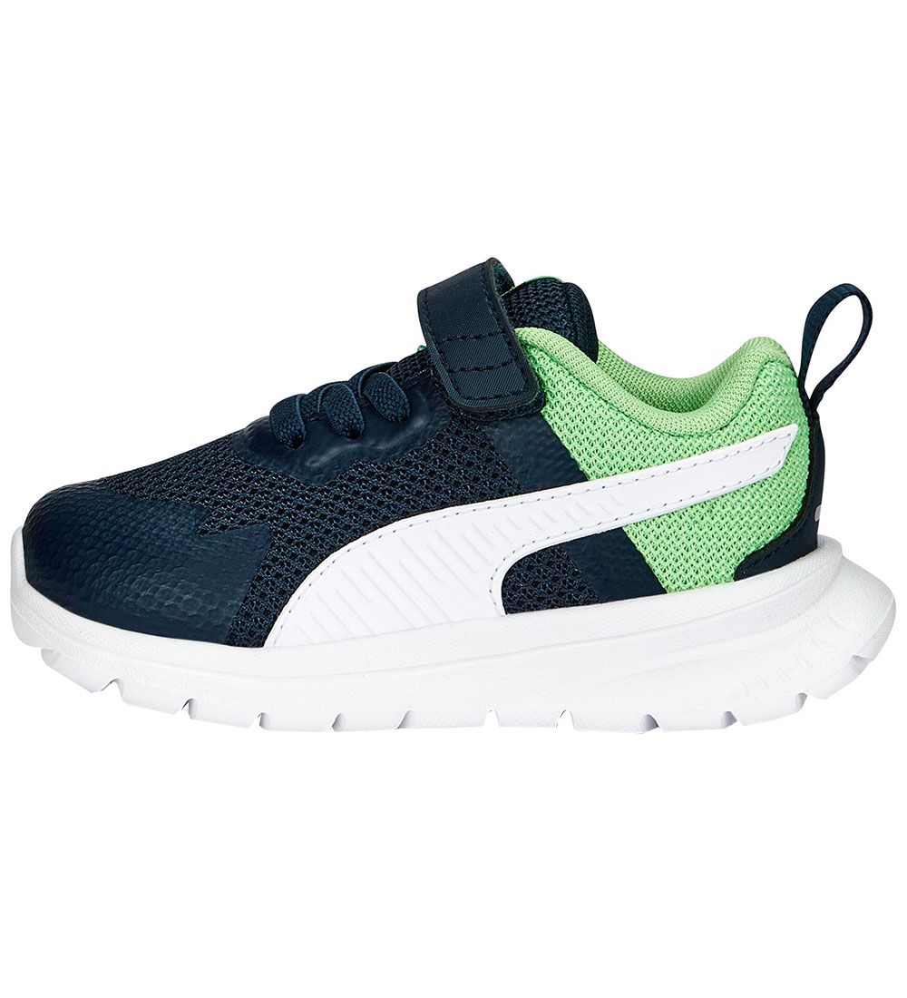 Puma Sneakers - Evolve Run Mesh AS Inf - Dark Night/White/Green