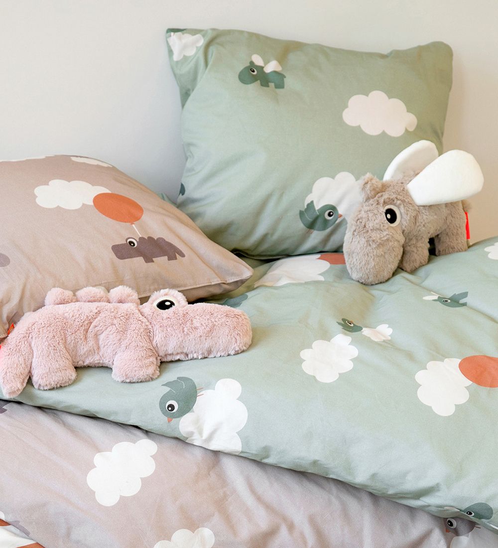 Done by Deer Bedding - Baby - Happy Clouds - Green