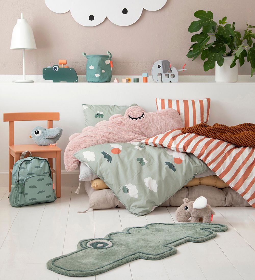 Done by Deer Bedding - Baby - Happy Clouds - Green