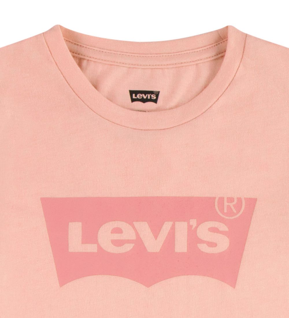 Levis Kids T-paita - kvartsi Vaaleanpunainen