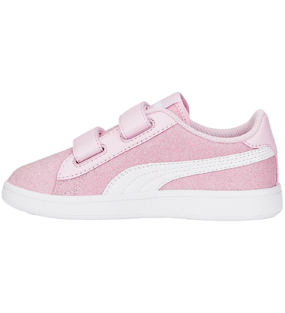 Puma Sneakers - Smash V2 Glitzer GlamV PS - Pearl Pink-Puma Whit