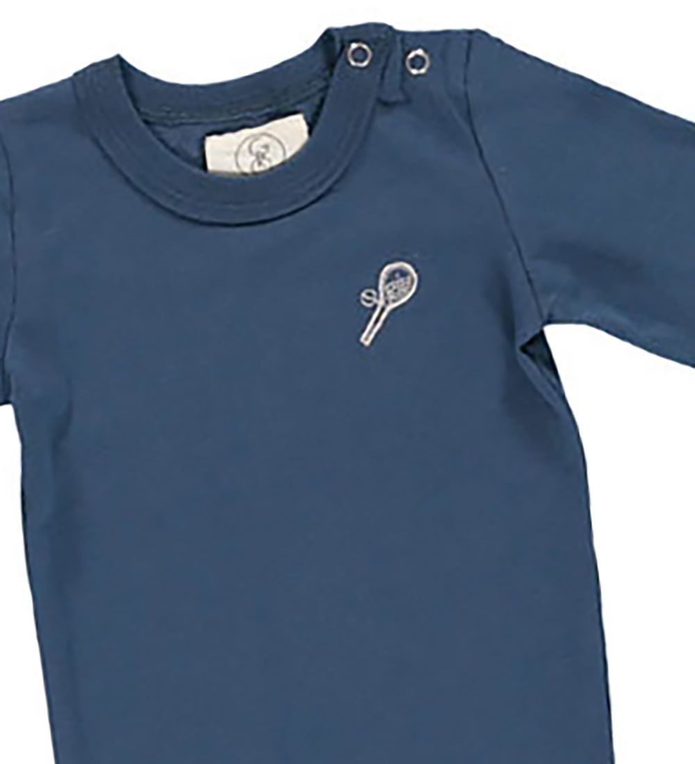 Gro Bodysuit æ/s - Sun - Midnight