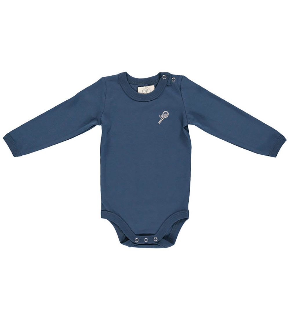 Gro Bodysuit æ/s - Sun - Midnight