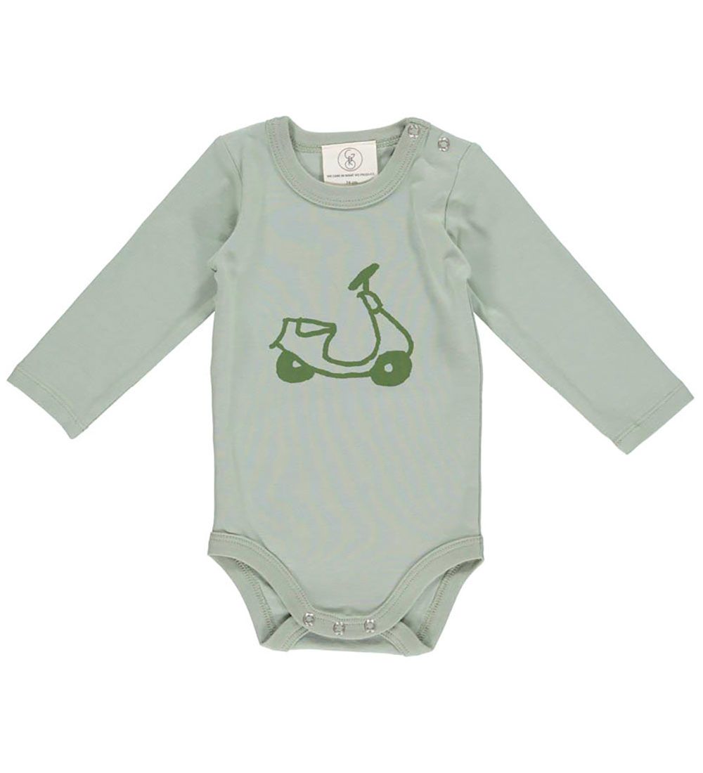 Gro Bodysuit æ/s - Sun - Sage