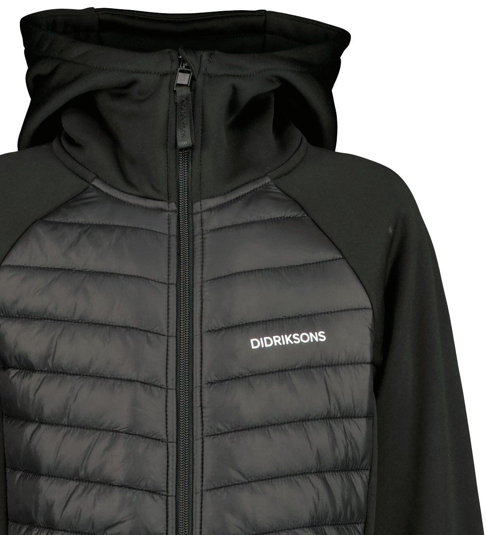 Didriksons Softshell Jacket w. Fleece - Tovik - Black