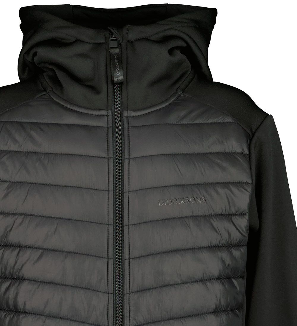 Didriksons Softshell jakki M. Flís - Halden - Svart