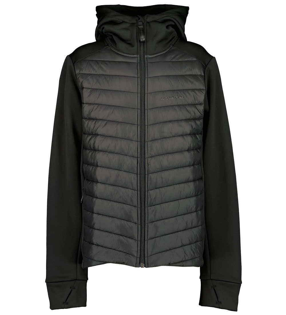 Didriksons Softshell jakki M. Flís - Halden - Svart