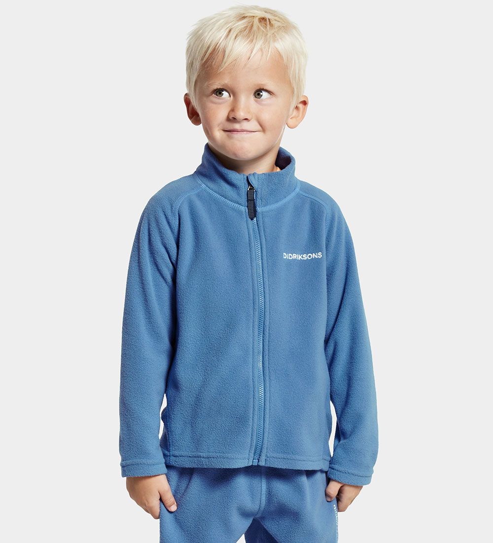 Didriksons Fleece Jumper - Monte - Corn Blue