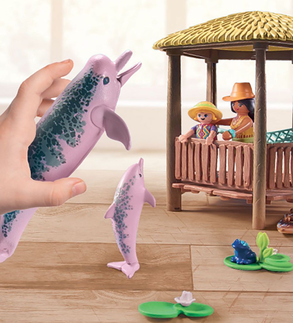 Playmobil Wiltopia - Paddling trip with river dolphins - 71143 -