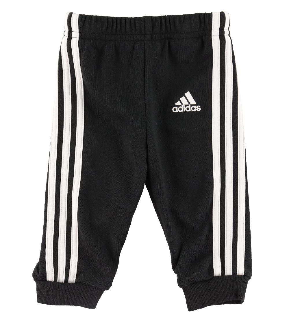 adidas Performance Sweat Set - I Bos Jog FT - Black/White
