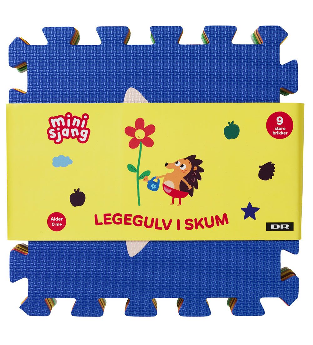 DR Schuimvloer - Borstelvloer Puzzel - 9 Bakstenen