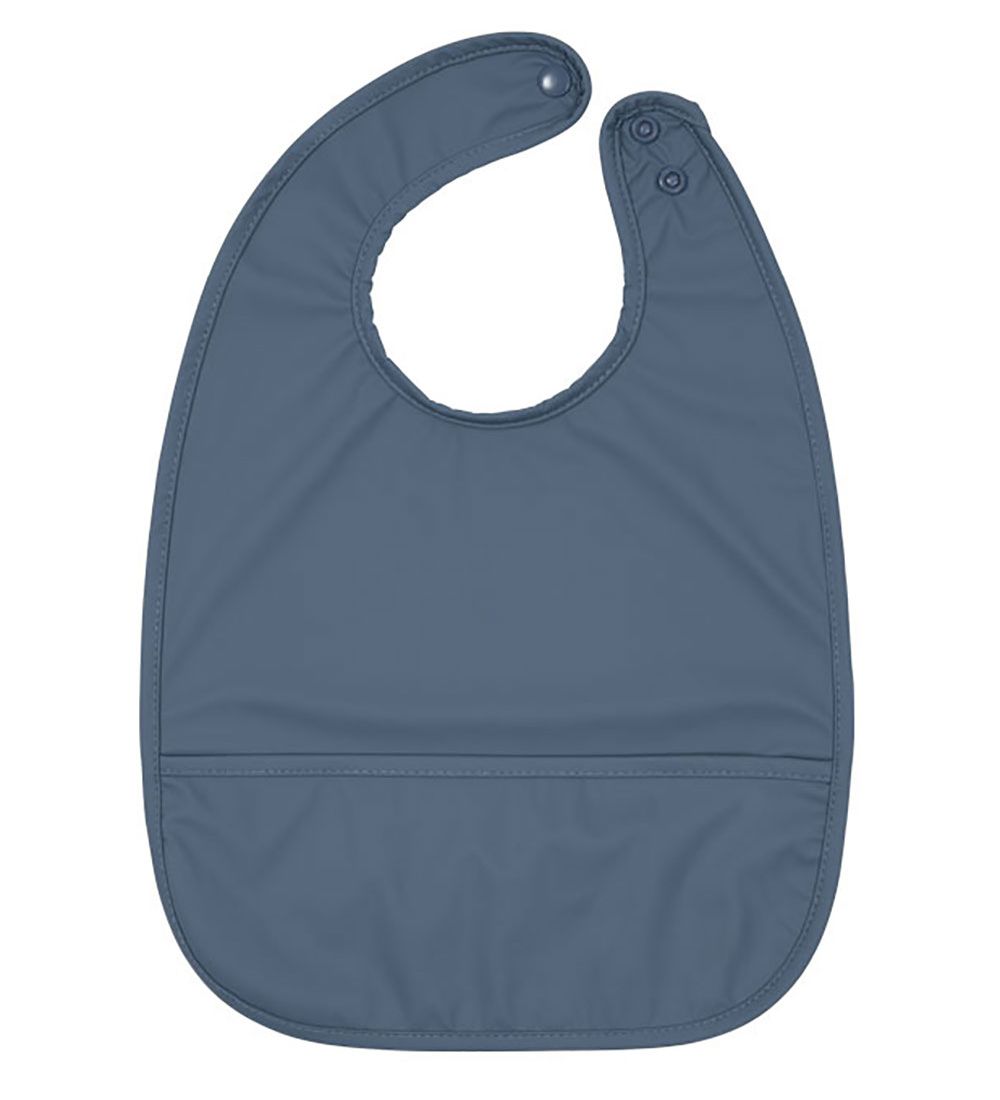 OYOY Bib - 2-Pack - Dino - Blue/Clay