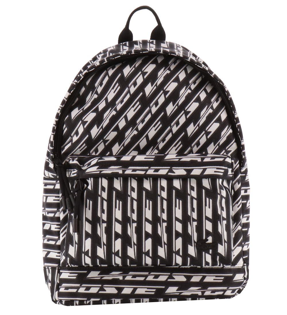 Lacoste Rugzak - Zwart/Wit
