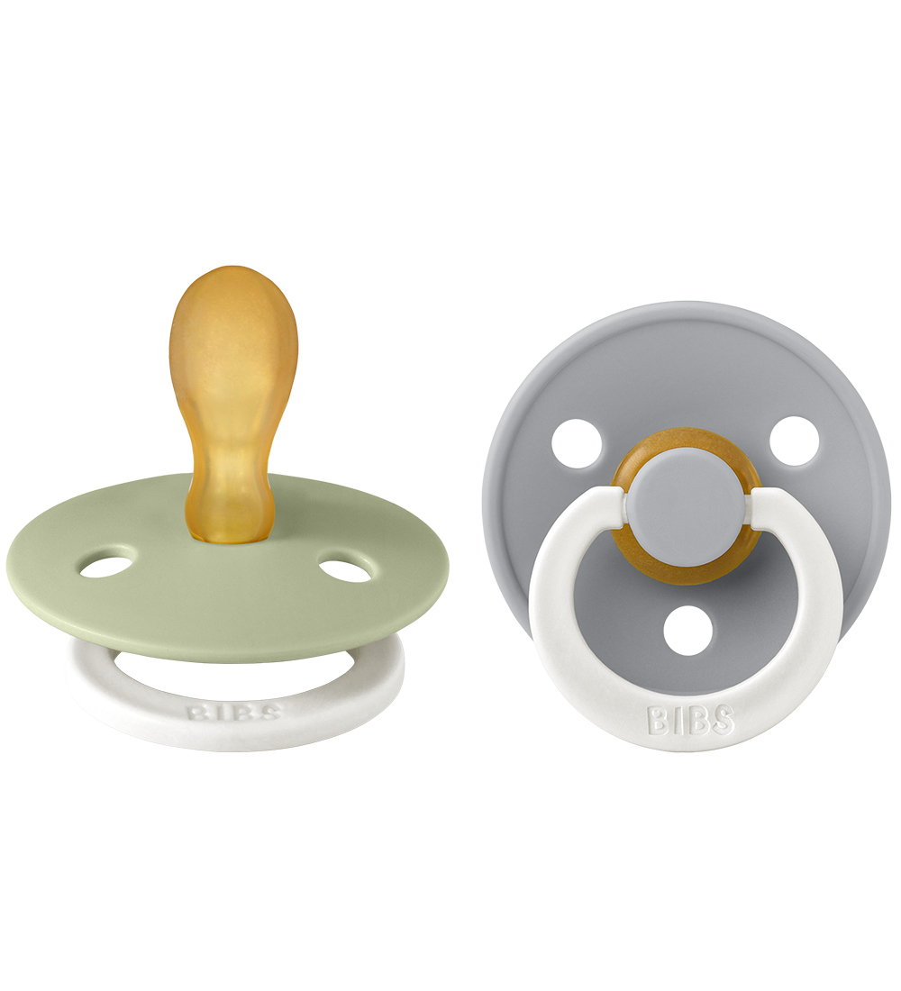 BIBS Colour Lysande nappar - 2-pack - Stl. 2 - Symmetrisk - Sage