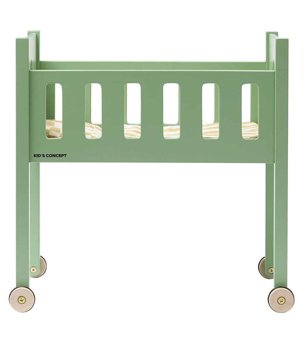 Kids Concept Doll'S Bed - Carl Larsson - Green