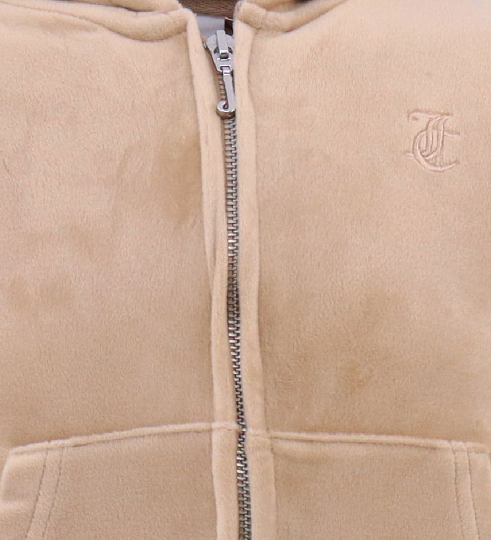 Juicy Couture Cardigan - Velvet - Warm Taupe
