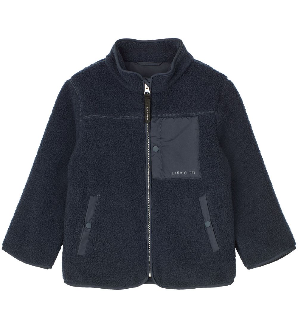 Liewood Fleece Jacket - April - Midnight Navy