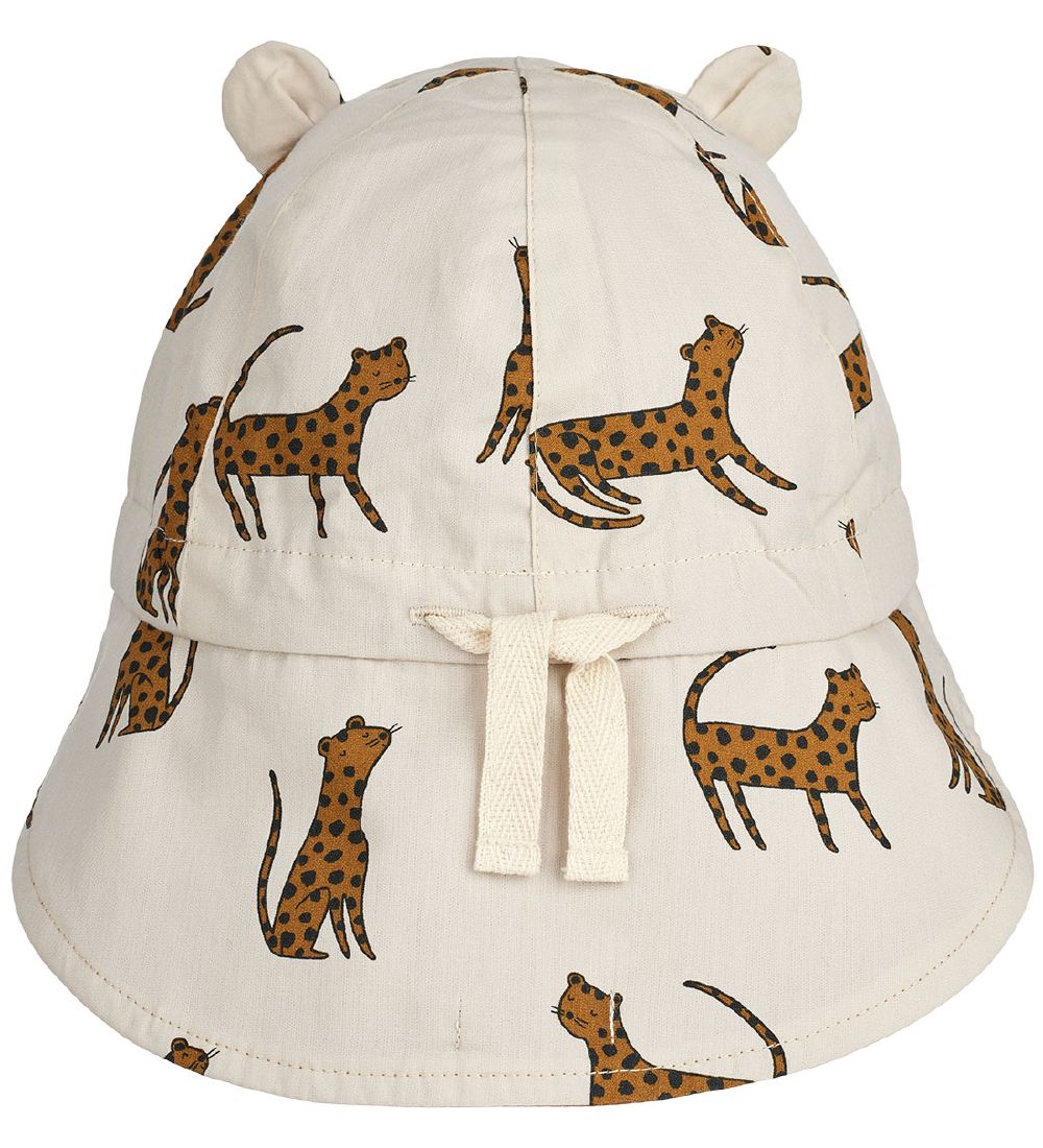 Liewood Sun Hat - Gorm Reversible - Leopard/Sandy