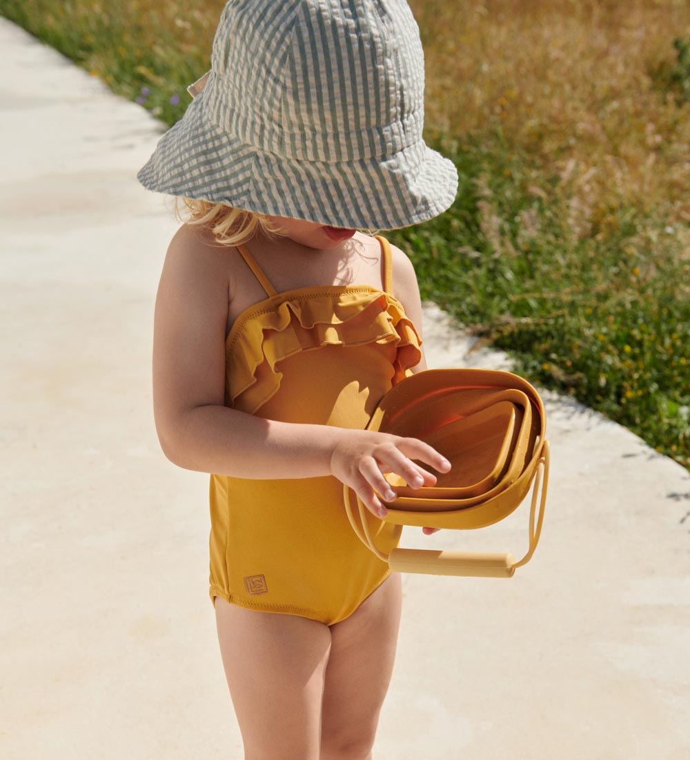 Liewood Bucket - Silicone - Abelone - Whale Blue/Sea Blue