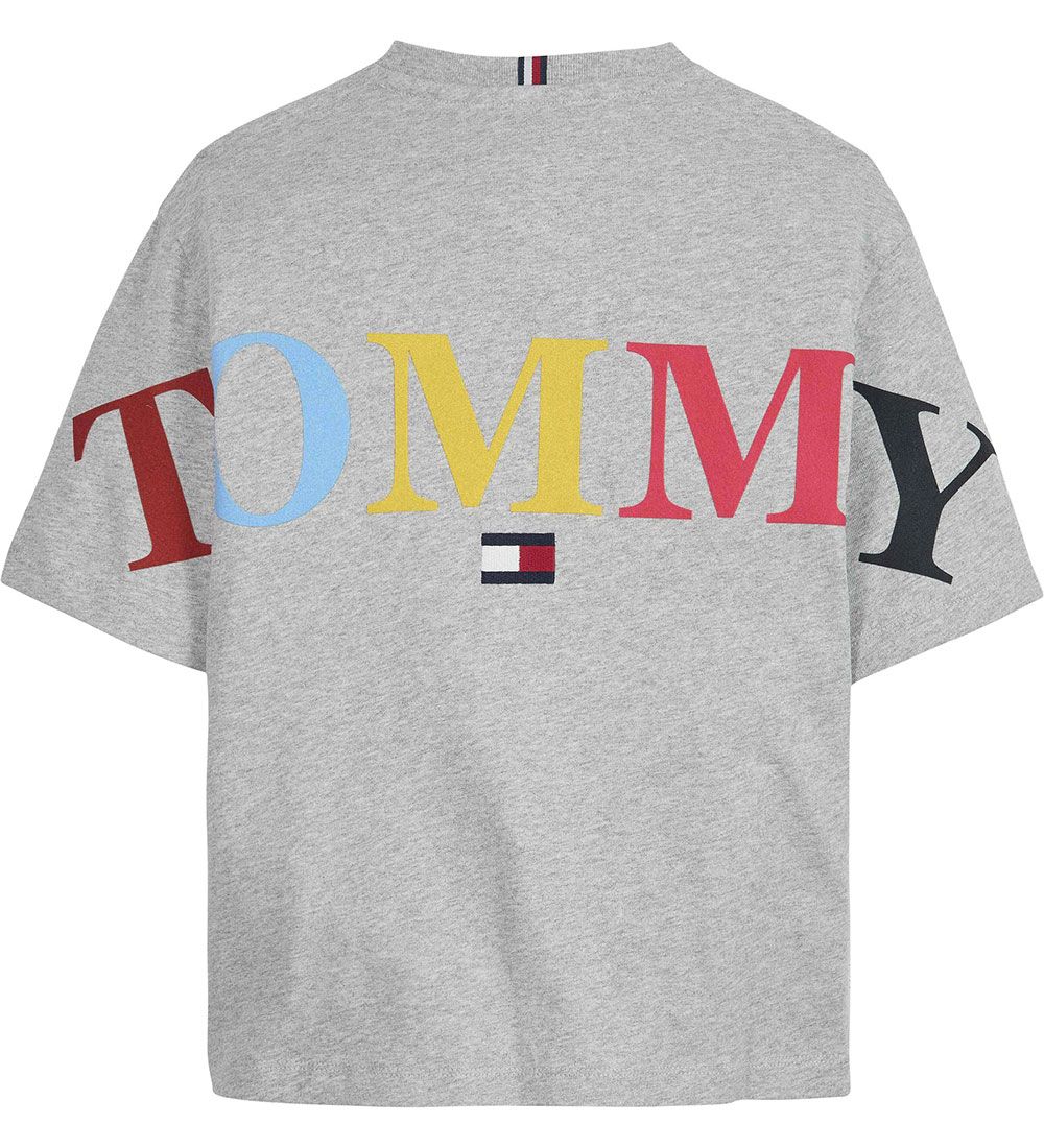 Tommy Hilfiger T-shirt - Ball - Light Grey Heather