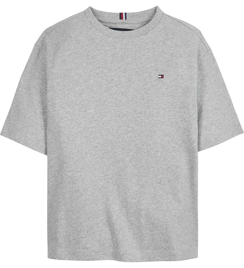 Tommy Hilfiger T-shirt - Ball - Light Grey Heather